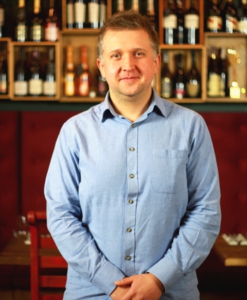 Tomek - owner of Bubbles bar, the best bar in Warsaw